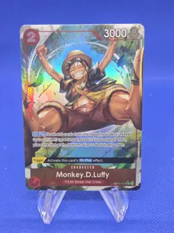 One Piece Wings of the Captain Monkey D Luffy OP06-013 Alternate Alt Art NM - Image 1