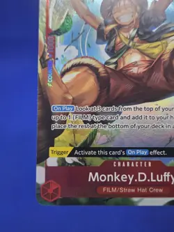 One Piece Wings of the Captain Monkey D Luffy OP06-013 Alternate Alt Art NM - Image 5