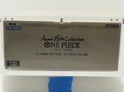 One Piece EB02 Extra Booster Box SEALED + Acrylic Case - Image 5