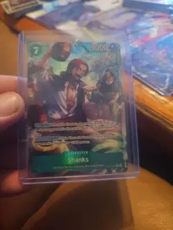 Shanks (Alt Art) OP14-027 R THE AZURE SEA'S SEVEN English - Image 1