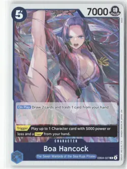 Boa Hancock R The Azure Sea's Seven EB04-027 English NM - Image 1
