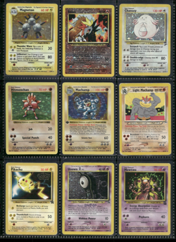 Vtg Pokemon Card Collection Lot Base Set 1st Edition Promo Binder Holos WOTC - Image 1