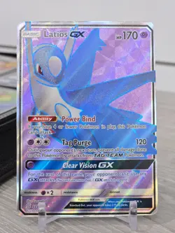 Pokemon Card TCG Latios GX TCG Unified Minds Holo 223/236 Full Art Ultra Rare NM - Image 3