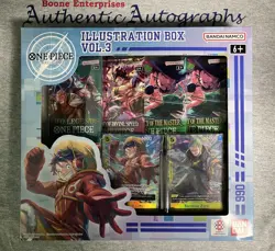 Bandai Namco One Piece Illustration Box Volume 3 Card Game Sealed English - Image 1