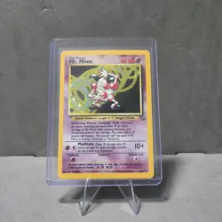Pokemon TCG Mr. Mime Jungle Holo Rare Card 6/64 - Image 1