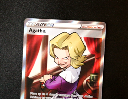 Pokemon Card TCG - Agatha 186/198 - Chilling Reign - Ultra Rare - NM ⭐ - Image 2