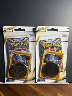 Pokemon - [SEALED] Silver Tempest Blister Pack x2 - Cranidos Promo Card - Image 1
