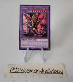 Starving Venom Fusion Dragon LEDD-ENC25 *NM* 1st Edition Ultra Rare Yugioh Card - Image 1