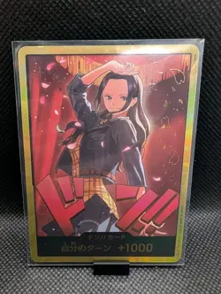 Nico Robin Gold Don!! Card Japanese One Piece Heroines Edition EB03 - Image 1