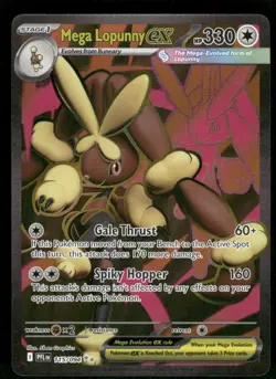 Pokemon Cards Mega Lopunny ex 115/094 Phantasmal Flames Ultra Rare NM - Image 1