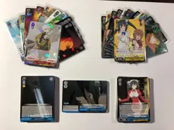 Weiss Schwarz - 90 Cards (No Dups) - Is it Wrong to Pick Up Girls in a DungeonU - Image 1