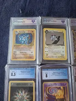 Pokemon Cards Graded Slabs CGC & CC&G Lot Of 9 Slabs.PriceDrop!Will Remove Soon! - Image 2