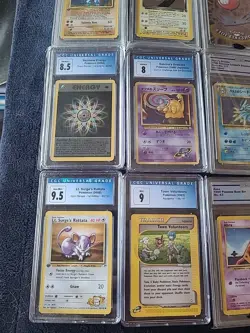 Pokemon Cards Graded Slabs CGC & CC&G Lot Of 9 Slabs.PriceDrop!Will Remove Soon! - Image 5