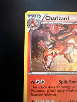 Charizard 19/113 Legendary Treasures Holo Pokemon Card - HP+ - Image 4