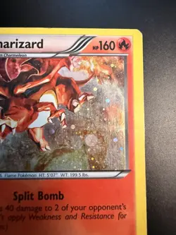 Charizard 19/113 Legendary Treasures Holo Pokemon Card - HP+ - Image 5