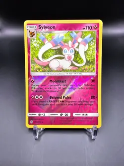 NM - Sylveon - 155/236 - Reverse Holo - Cosmic Eclipse- Pokemon Card - Image 1