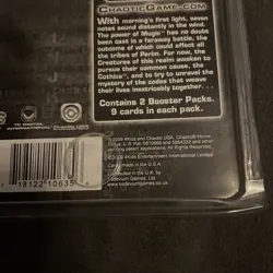 Chaotic cards boosters packs X2 dawn of perim secrets & silent sands 1st edition - Image 5