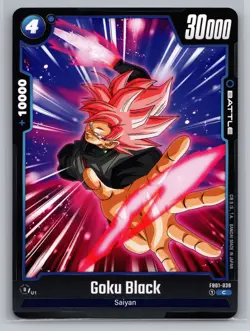 Dragon Ball Super Card Game #FB01-038 Goku Black - Image 1