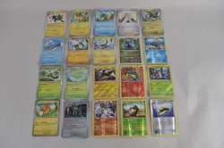 Pokemon Trading Card Lot of 100 "20 Holos" Various Sets (J4109G) - Image 1