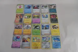 Pokemon Trading Card Lot of 100 "20 Holos" Various Sets (J4110G) - Image 1