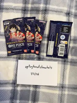One Piece Card Game - OP-01 Romance Dawn Booster Pack (English) - Factory Sealed - Image 2