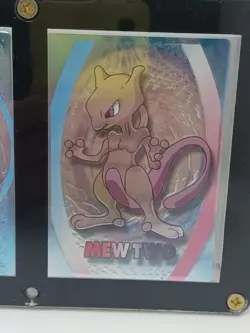 Pokemon Meiji Super Collection card Mew Mewtwo Rare Japan Limited Edition - Image 2