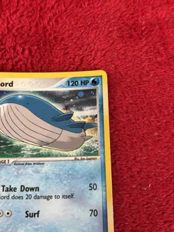 Wailord 14/109 Ruby and Sapphire Holo Pokemon Card Lp+ - Image 2