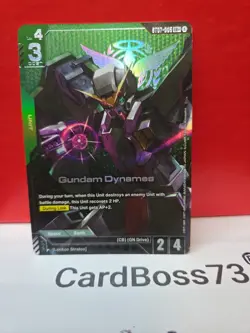 Gundam Dynames LR + ST07-005 TCG Trading Card ST07 - Image 1