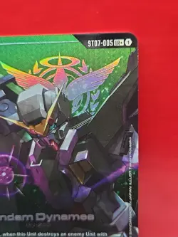 Gundam Dynames LR + ST07-005 TCG Trading Card ST07 - Image 3