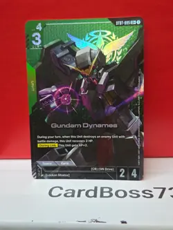 Gundam Dynames LR + ST07-005 TCG Trading Card ST07 - Image 5