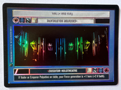 Star Wars CCG Foil Card Executor: Holotheatre SW CCG Reflection Rare - Image 1
