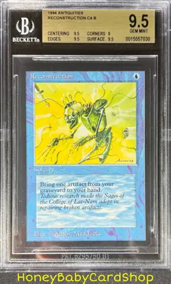 MTG Antiquities 1994 Reconstruction BGS 9.5 GEM MINT Old School 93/94 - Image 1