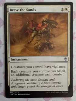 Brave the Sands - Commander 2016 - C16 - Near Mint - NM - Magic The Gathering - Image 1