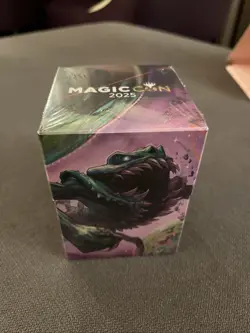 MagicCon Las Vegas 2025 Black Lotus VIP Ultra Pro Deck Box and Sleeve Yargle - Image 1