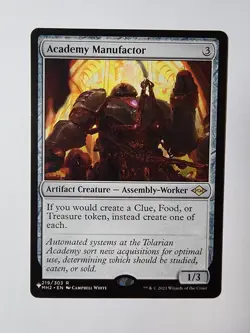 Academy Manufactor The List Reprints Regular - Image 1
