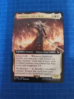 Sephiroth, Fallen Hero (Extended Art) Commander: Final Fantasy Regular - Image 1