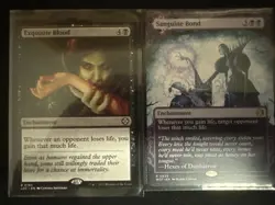 MTG Exquisite Blood and Sanguine Bond Combo Near Mint Condition - Image 1