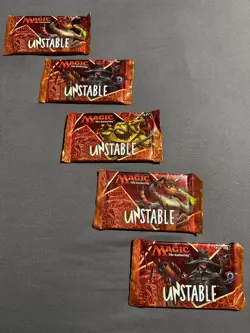 Magic the Gathering: Unstable Booster Packs, 5 for $20 630509520466 - Image 1