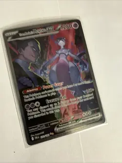 Pokemon TCG Team Rockets Mewtwo EX 213/182 Full Art Destined Rivals English - Image 1
