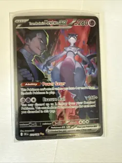 Pokemon TCG Team Rockets Mewtwo EX 213/182 Full Art Destined Rivals English - Image 3