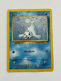 1999 Base Set 41/102 Seel - Common - Pokemon TCG WOTC - Image 1