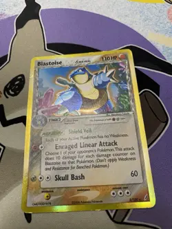 Pokemon TCG Holo Blastoise 2/100 Crystal Guardians Delta Species MP/VG - Image 1