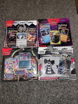 Lot of 4 Pokemon TCG 2 Pack And 3 Pack Blisters. Phantasmal/ White Flare/OF/Twm - Image 1