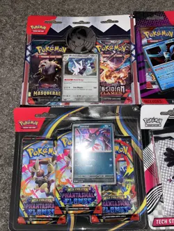 Lot of 4 Pokemon TCG 2 Pack And 3 Pack Blisters. Phantasmal/ White Flare/OF/Twm - Image 2