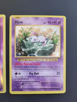 Pokemon TCG - MEW - 53/108 - HOLO reverse holo RARE - XY: EVOLUTIONS (2016) - - Image 3