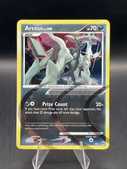 Pokemon Arceus #AR1 Arceus (AR1) Holo Rare TCG - Image 1