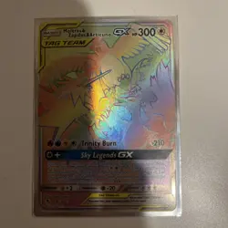 Pokemon TCG Moltres Zapdos and Articuno Rainbow Rare Full Art 69/68 Rainbow Rare - Image 1