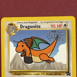 Dragonite #5 WB Pokemon First Movie - Black Star Promo - Ultra Rare LP - Image 2