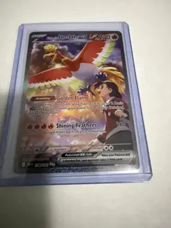 Pokemon Ethan's Ho-Oh ex 230/182 Destined Rivals Special Illustration Rare - Image 1