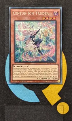 MP24-EN144 Centur-Ion Trudea Prismatic Secret Rare 1st Edition YuGiOh - Image 1